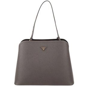 Prada Large Matinee Tote with Crossbody Strap